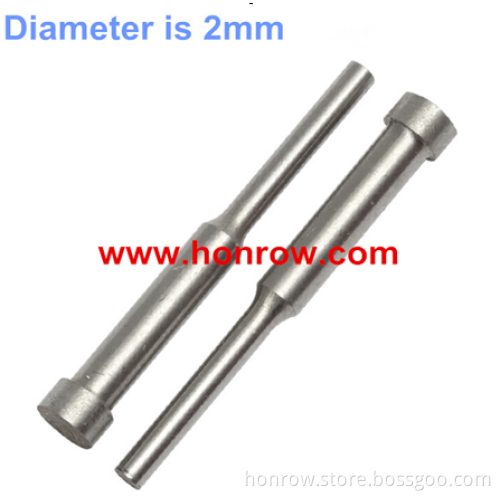 Flip key pin used for flip remote key, the diameter is 2mm